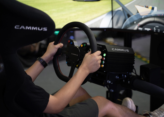 CAMMUS 3 Ekranlar 15Nm Direct Drive PC Sim Yarış Oyunu Kokpiti