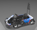 Yarış Elektrikli Karting Pedallı Kart Pilli Go Kartlar Çocuklar İçin Yetişkinler Junior